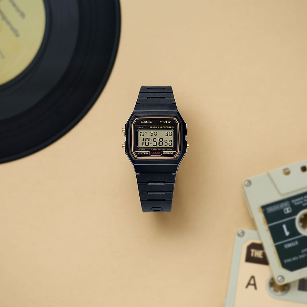 Casio Watch Casio Collection Japan Product Web Exclusive Model F-91WG-9QJH New
