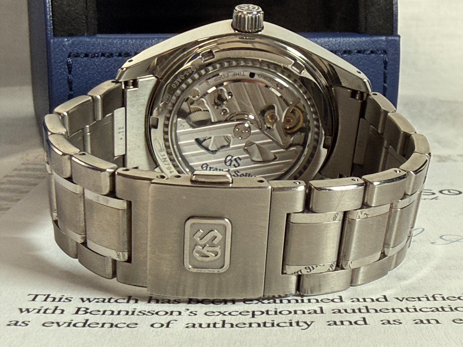 2019 Grand Seiko Heritage “Snowflake” Spring Drive SBGA211 41MM Titanium