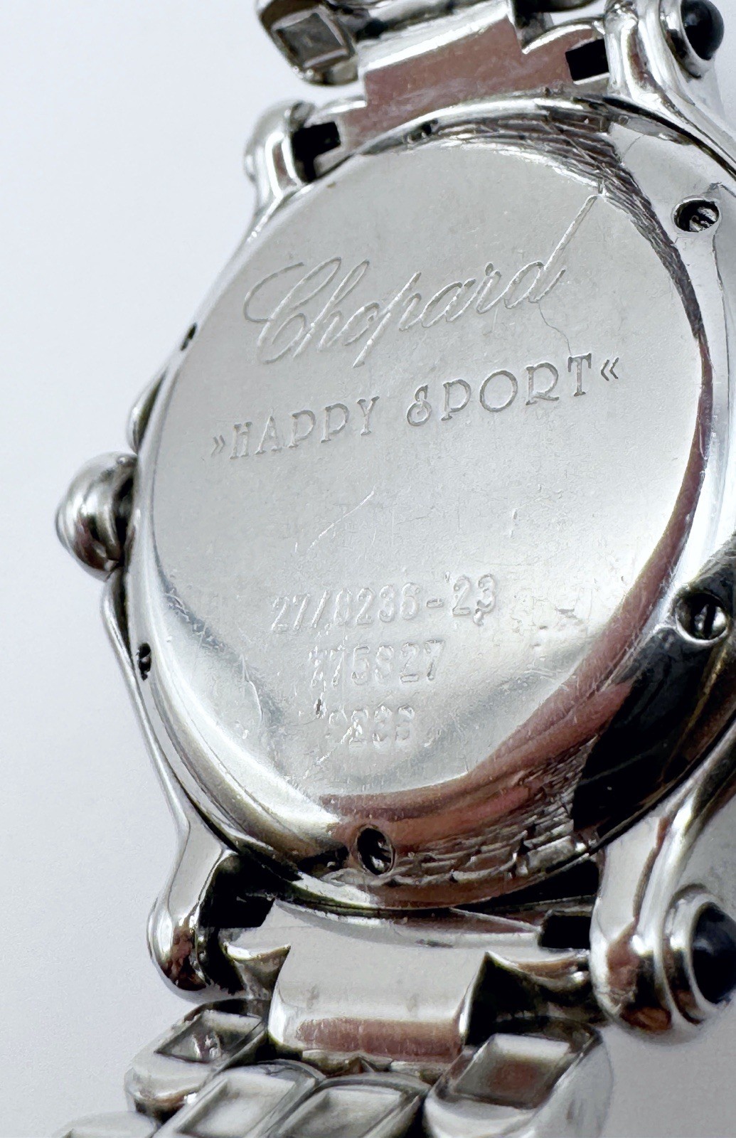 Chopard Happy Sport 7 Floating Diamond Stainless Steel 32mm Watch