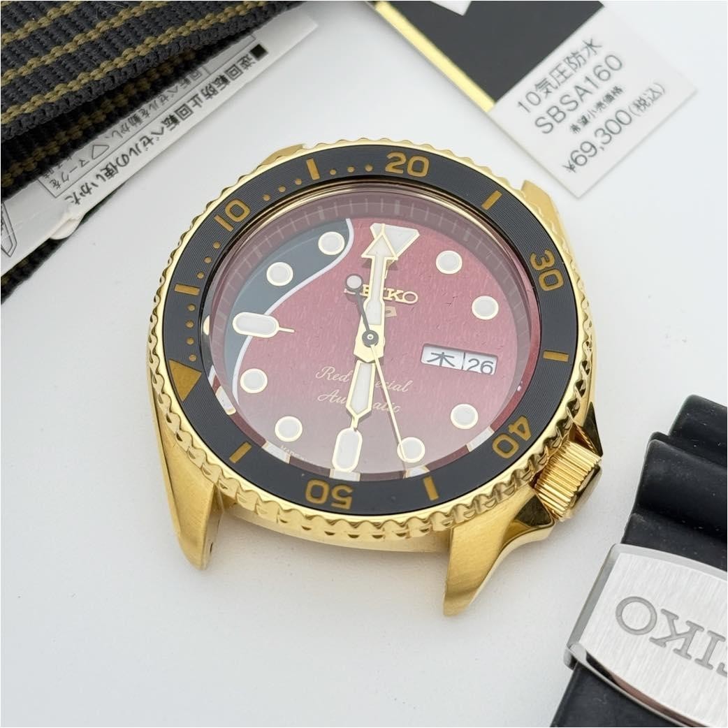 Seiko 5 Sports Brian May Limited Edition SBSA160 4R36 Automatic Analog In hand