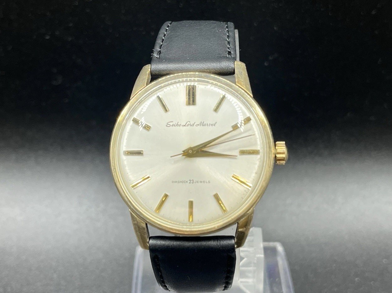 [N MINT] Vintage 1964 Seiko Lord Marvel 5740-1990 23J Hand-wound Men’s Watch