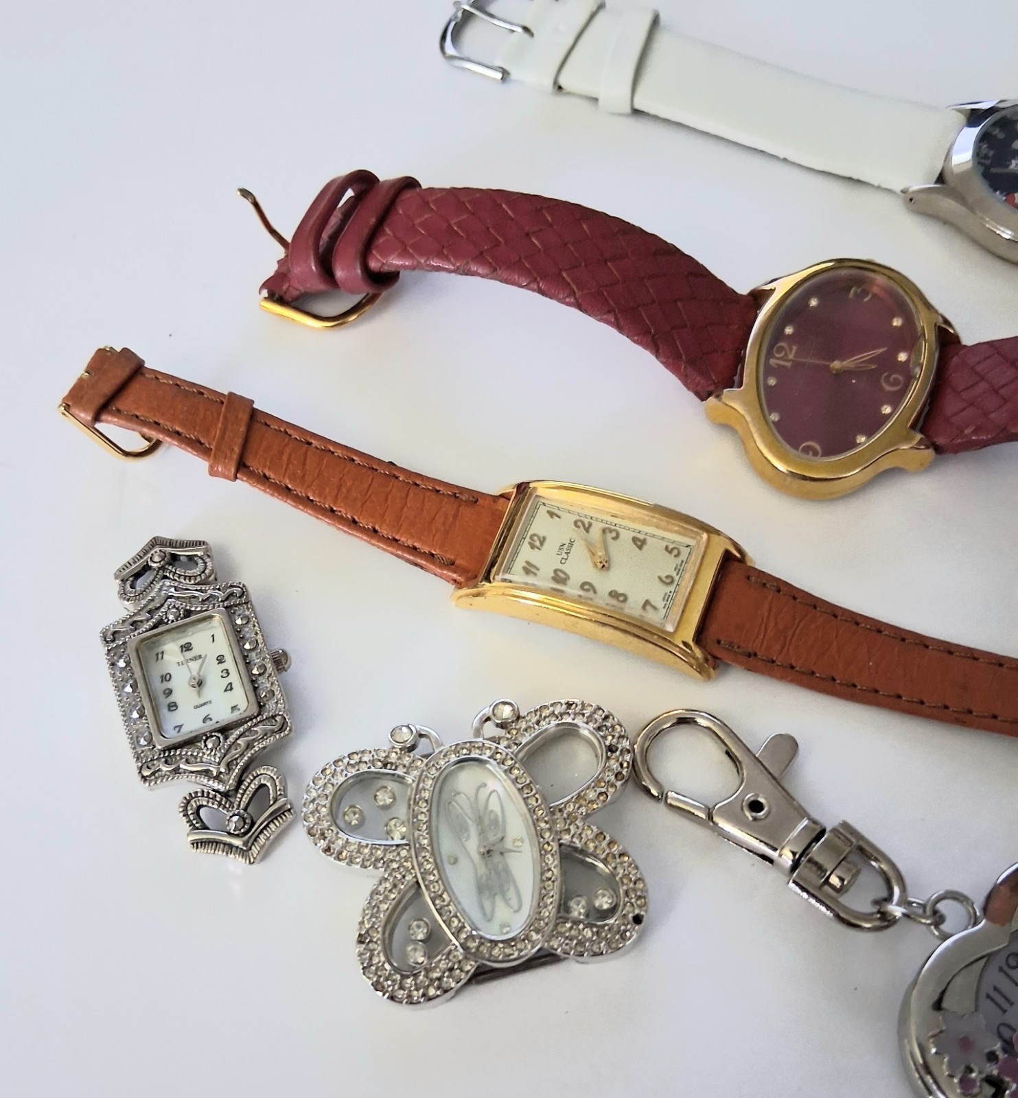 Women’s 8 Pc. Watch Lot Pre-Owned Untested Needs Batteries Joan Rivers Rumours