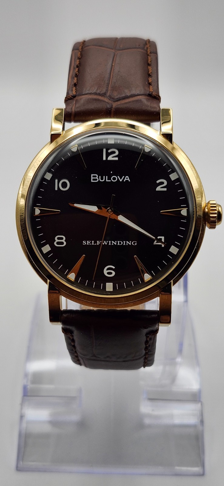 Bulova American Clipper, Automatic. MACY’S 50th Yr. Vintage Ann. Ref:# 97A151