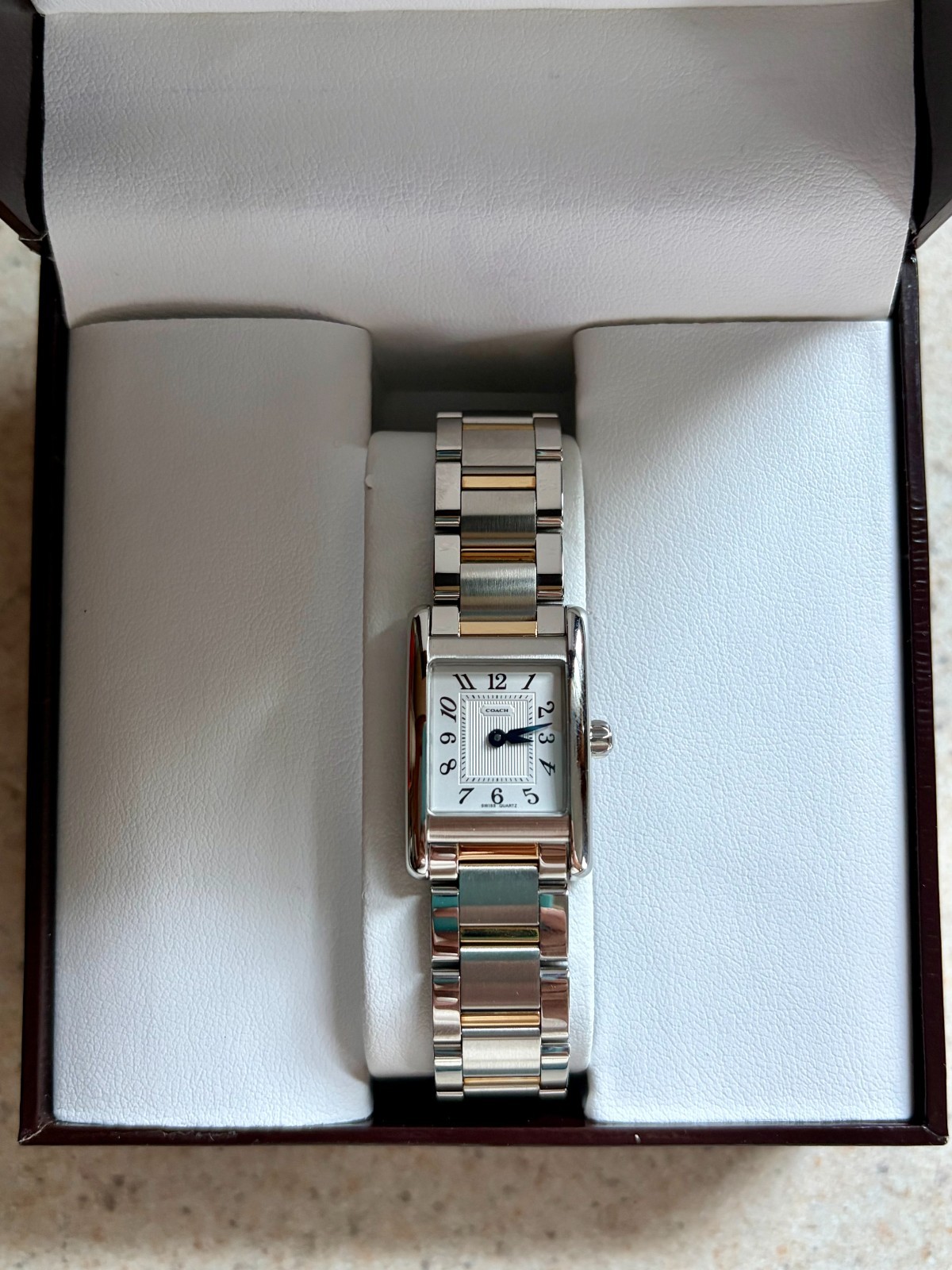 Coach Women’s Watch Stainless Steel Silver and Gold 14500121 *Brand New*