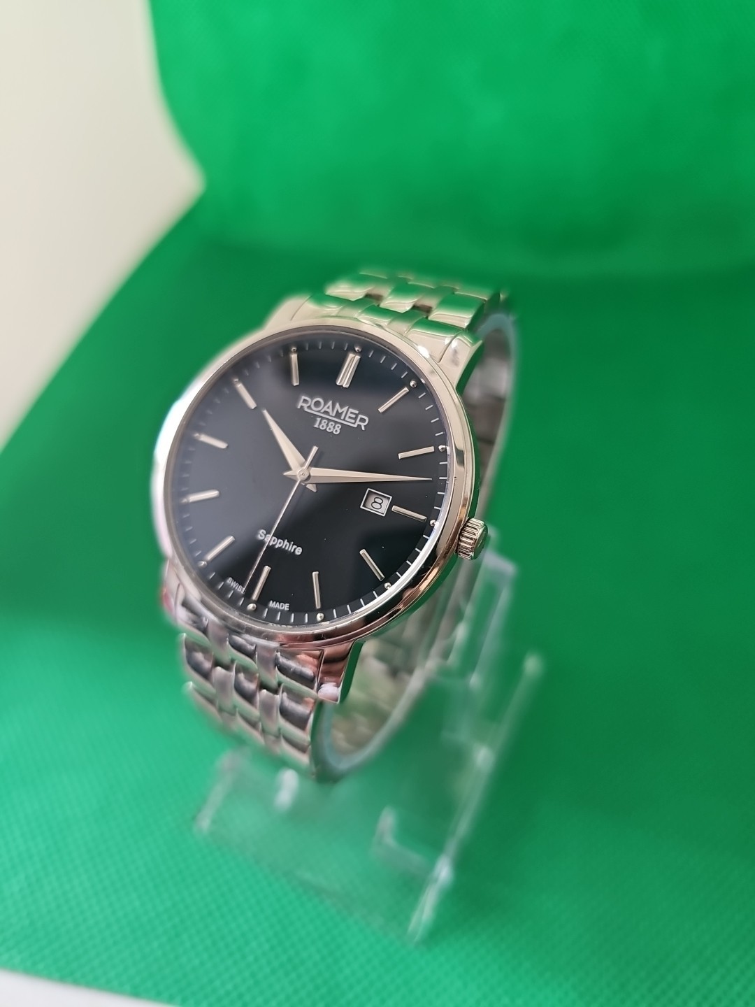 Roamer Classic Swiss-made 39mm Watch For Men ( 19cm Wrist)