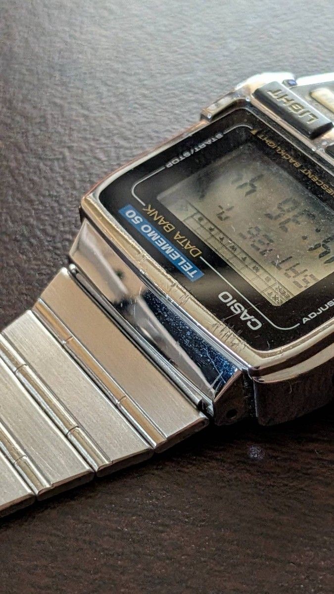 CASIO working men’s DBC 630 calculator databank wristwatch