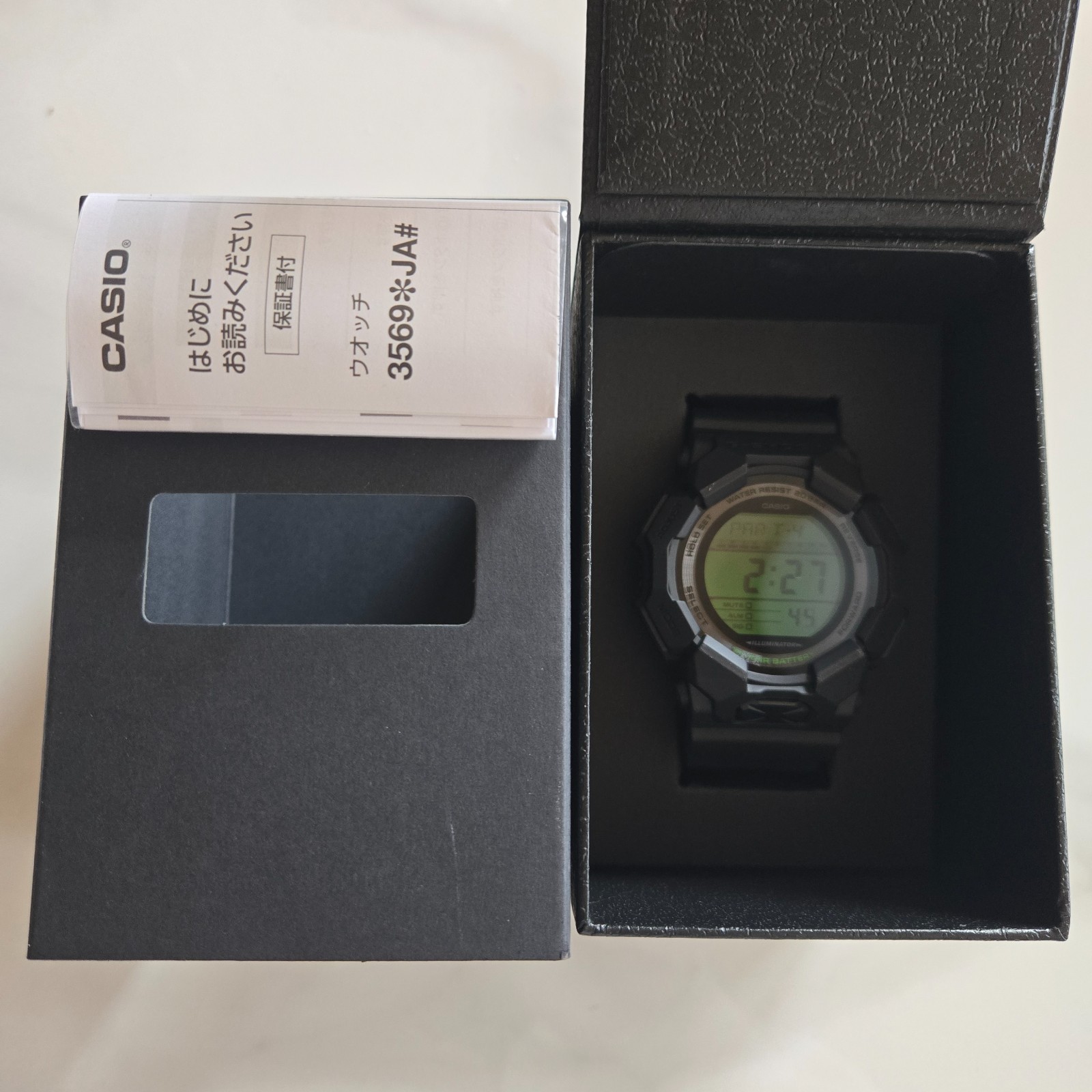 Casio G-SHOCK GD-010BEG-1JF Black & Electro Green 10 Year Battery JDM JAPAN NEW