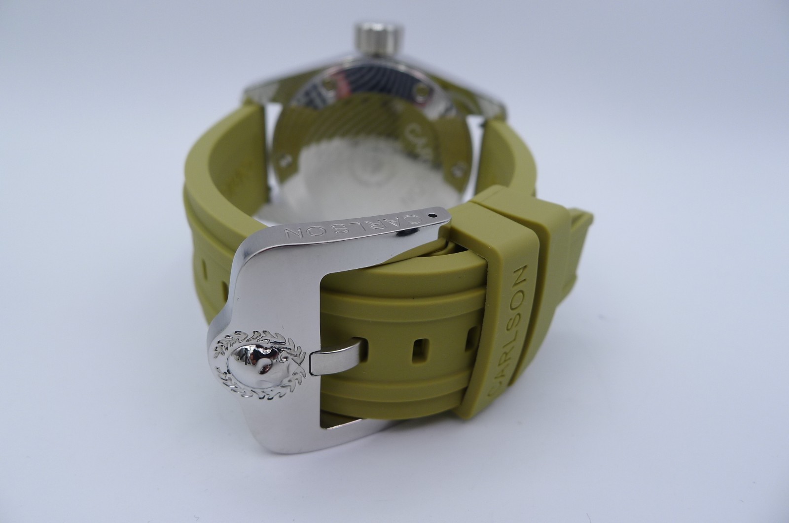 CARLSON RONIN 500M DAMASCUS STEEL DIVER SWISS ETA 2824 47MM VDB KAVENTSMANN NEW