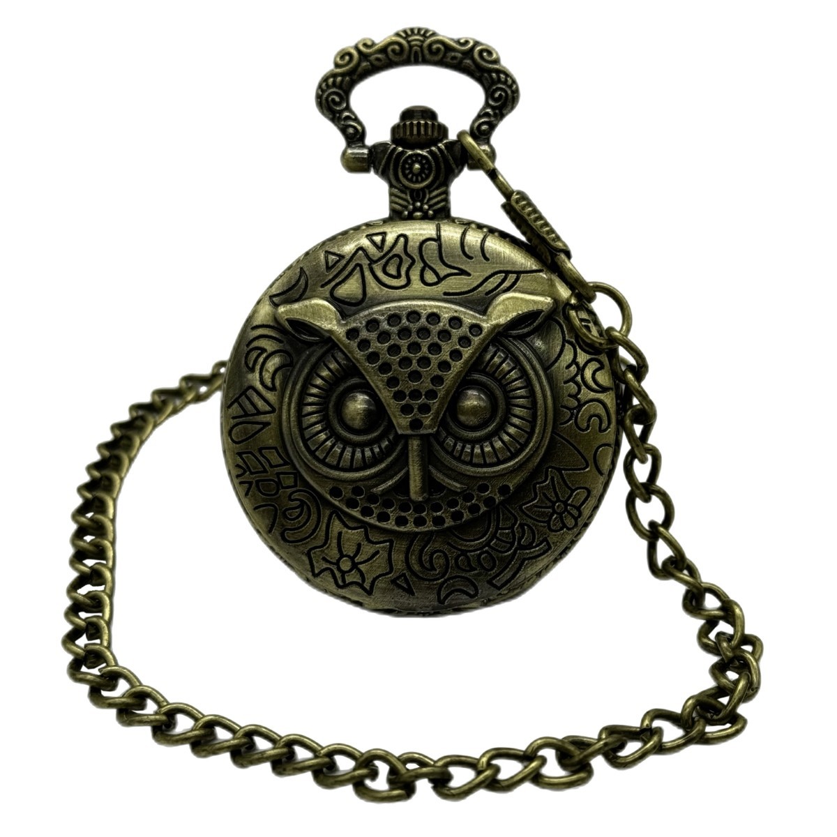 Invicta Men’s Pocket Watch Vintage Nocturnal Chronograph Bronze Case 49001