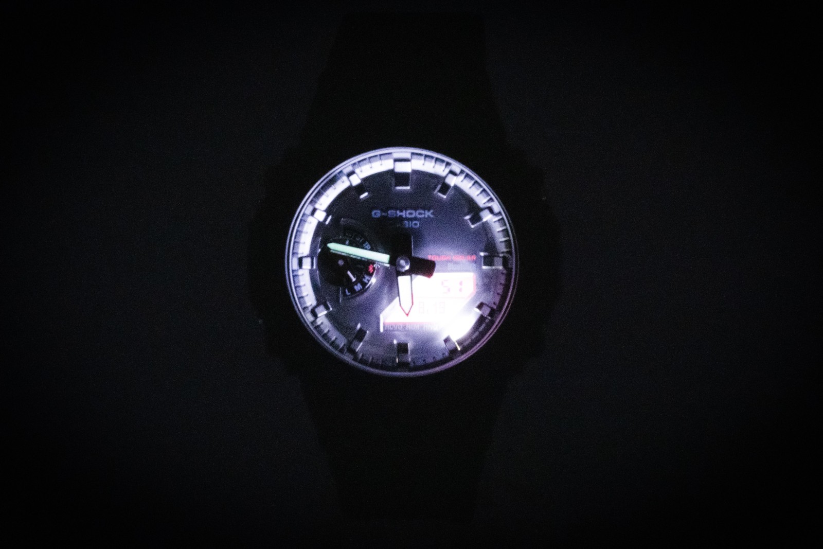 Casio G-Shock Black Dial Solar Sports 200M GA-B2100BBR-1A Men’s Watch
