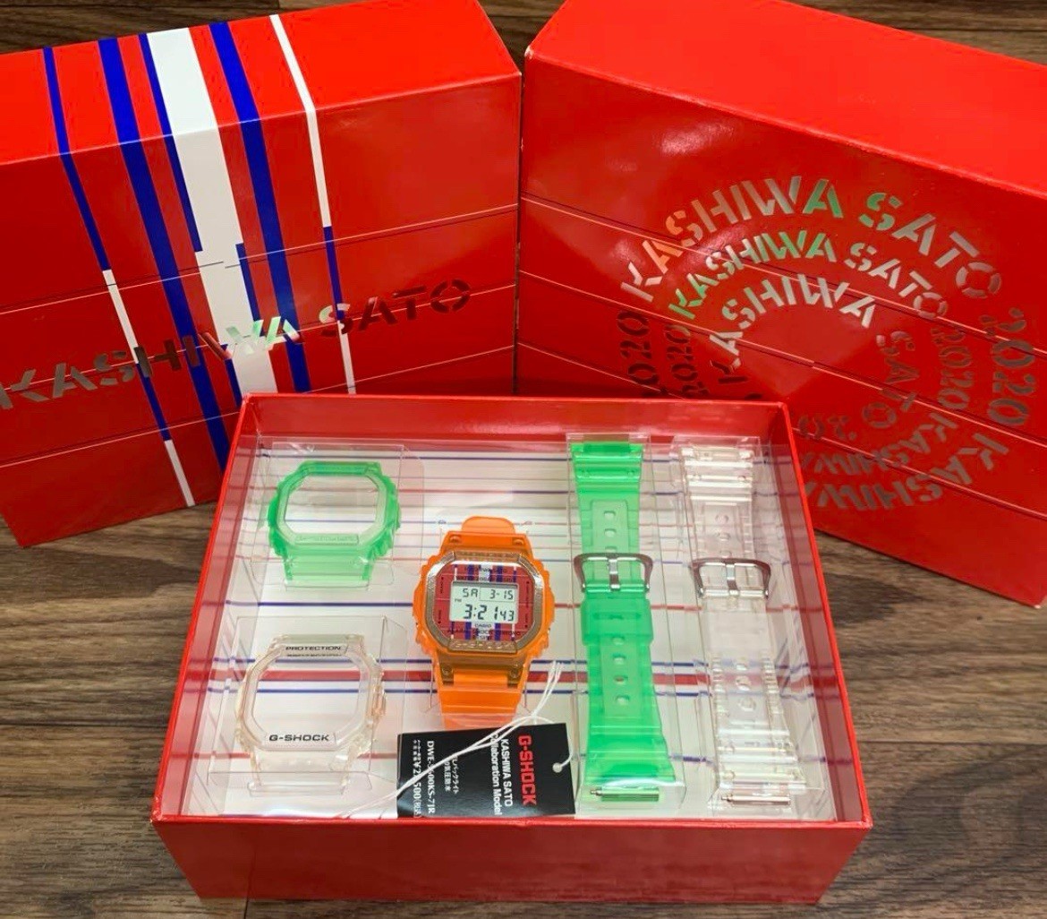 CASIO G-SHOCK KASHIWA SATO Collaboration Model DIGITAL 5600 SERIES