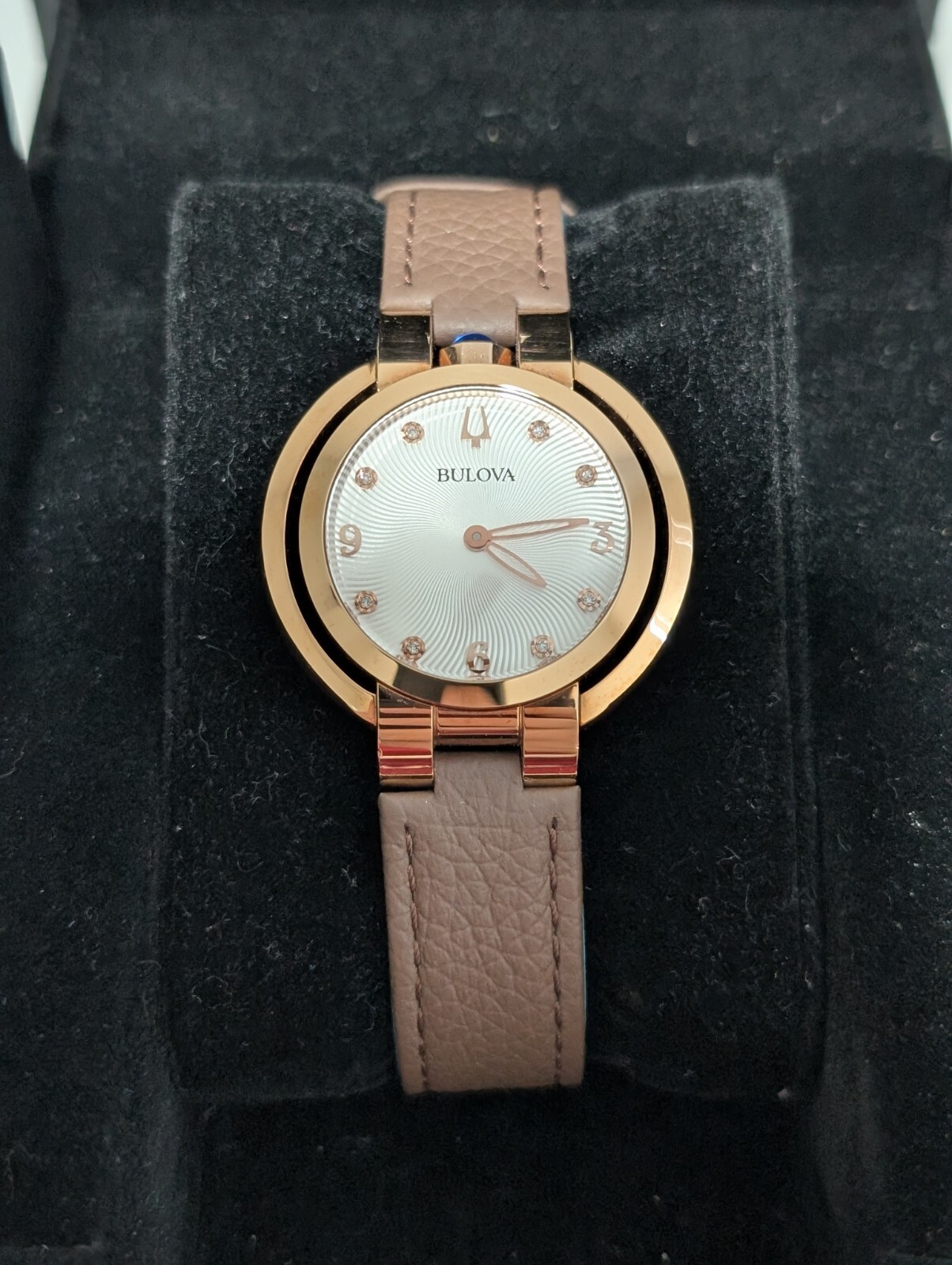 Bulova 97P131 Rubaiyat Collection Legendary Heritage Diamond Women’s Watch $575