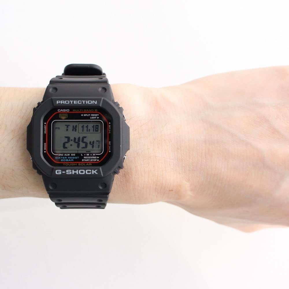CASIO G-SHOCK G-Shock G-Shock 5600 SERIES Men’s Waterproof Radio Solar Dig