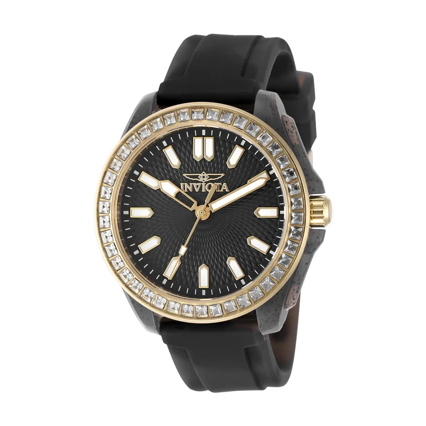 Invicta Celestial Women’s Watch – 37mm, Black Dial 50204 Brand New