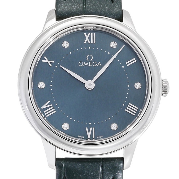 Omega De Ville 434.13.30.60.60.001 Stainless Steel 30.0mm Green Dial #YKW926