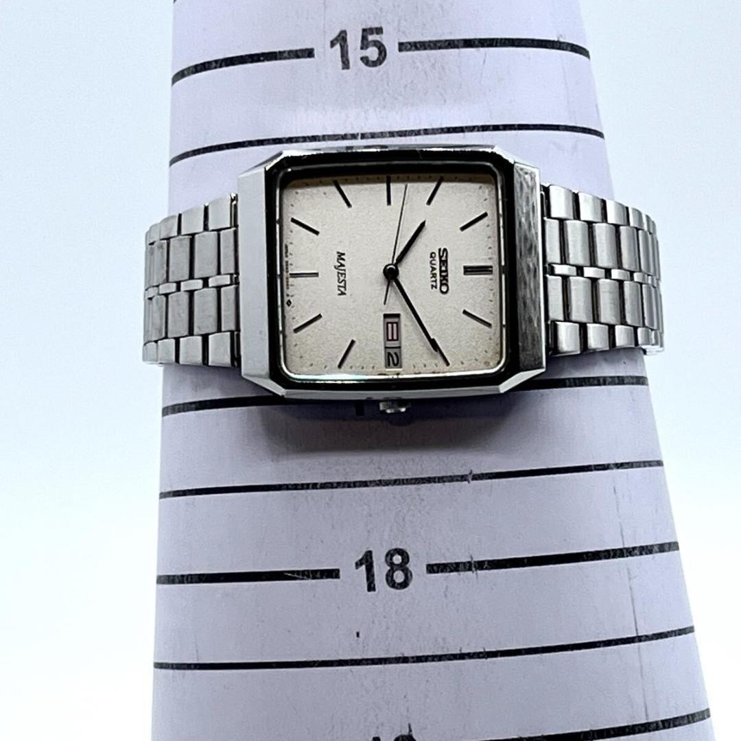 Seiko Majesta 9063-5020 Day-Date Gold Quartz Watch Vintage 1985 Japan 072634