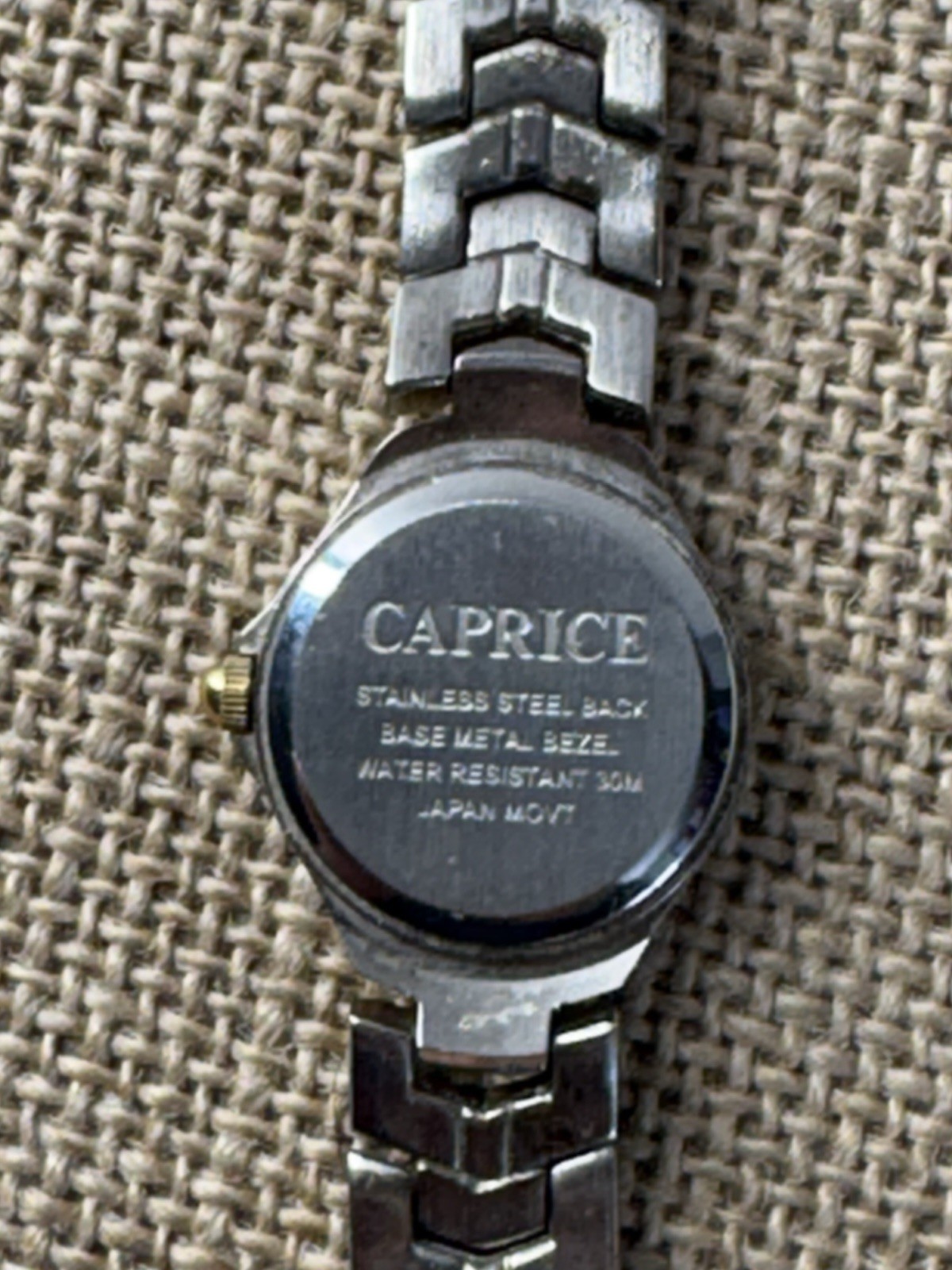 Caprice Ladies Quartz Watch Brushed Silver And Gold tone **new Battery
