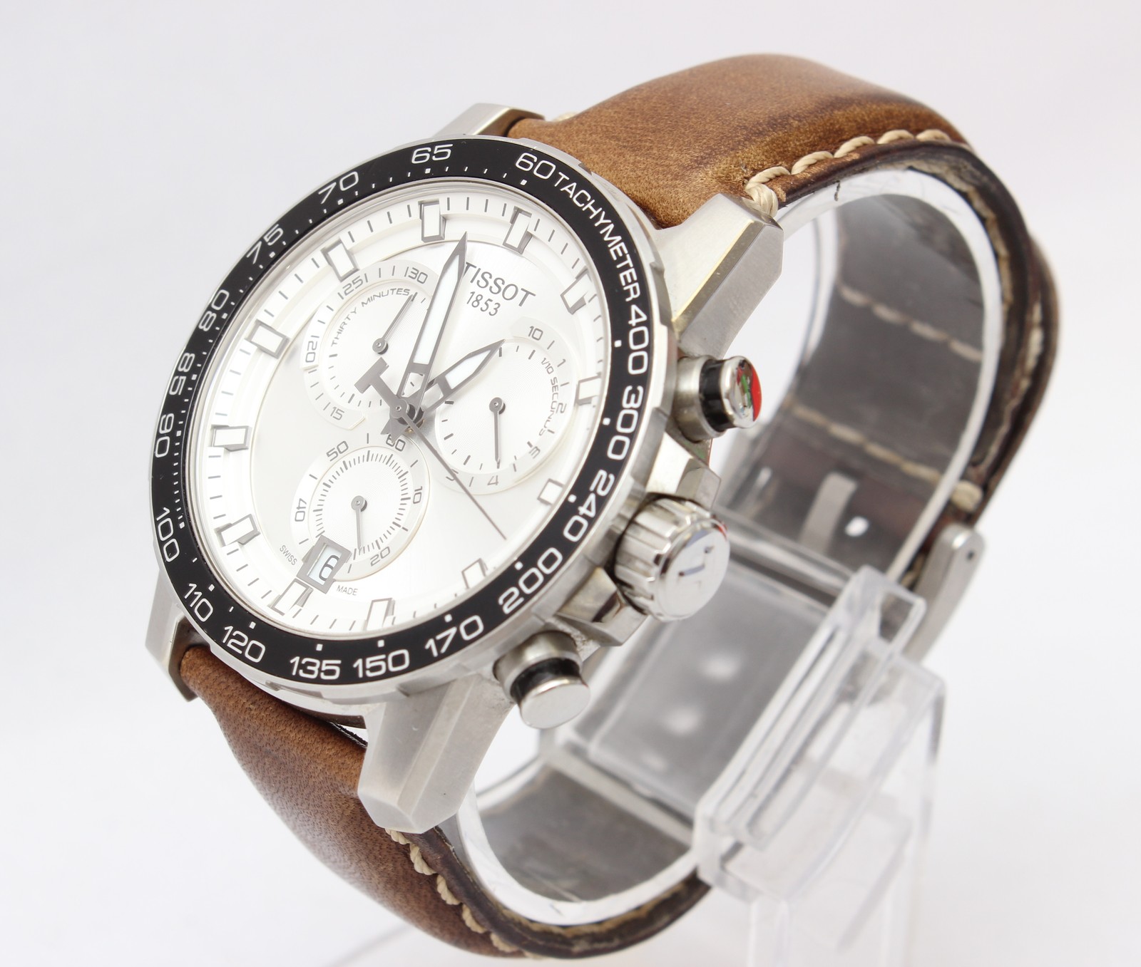 Tissot SuperSport Chronograph 45.5mm White Face Men’s Wrist Watch – T125617A