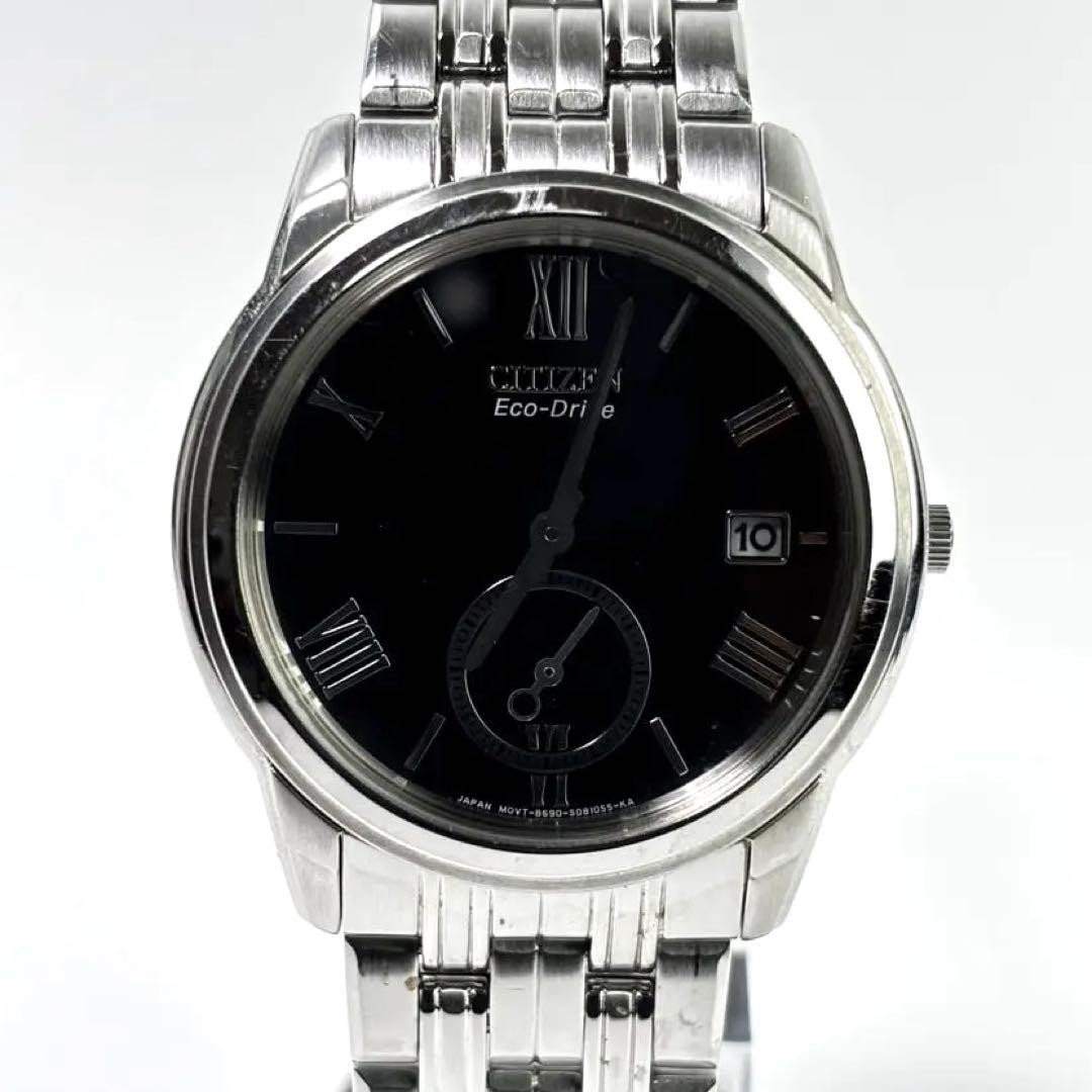 CITIZEN Eco-Drive B690 wristwatch, working condition, used.