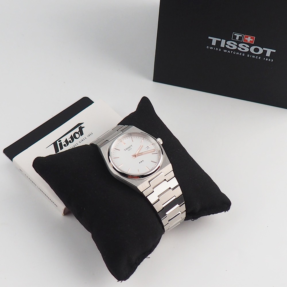 Tissot PRX 40MM White Dial Men’s Quartz Watch T137.410.11.031.00