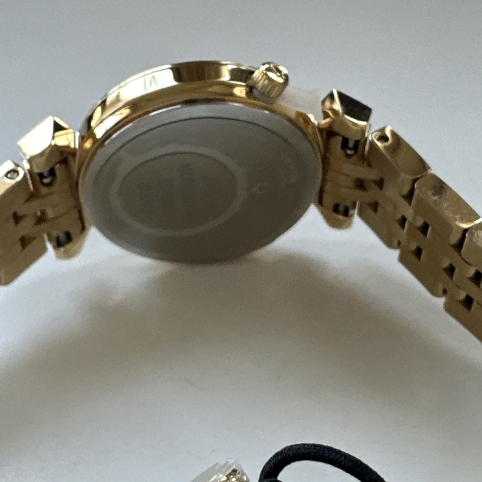 Bulova Regatta Quartz Diamond Black MOP Dial Ladies Watch 97P173
