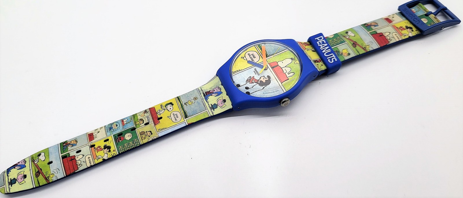 Swatch Special Peanuts 2021 – SO29Z108- Smak! – NEW –
