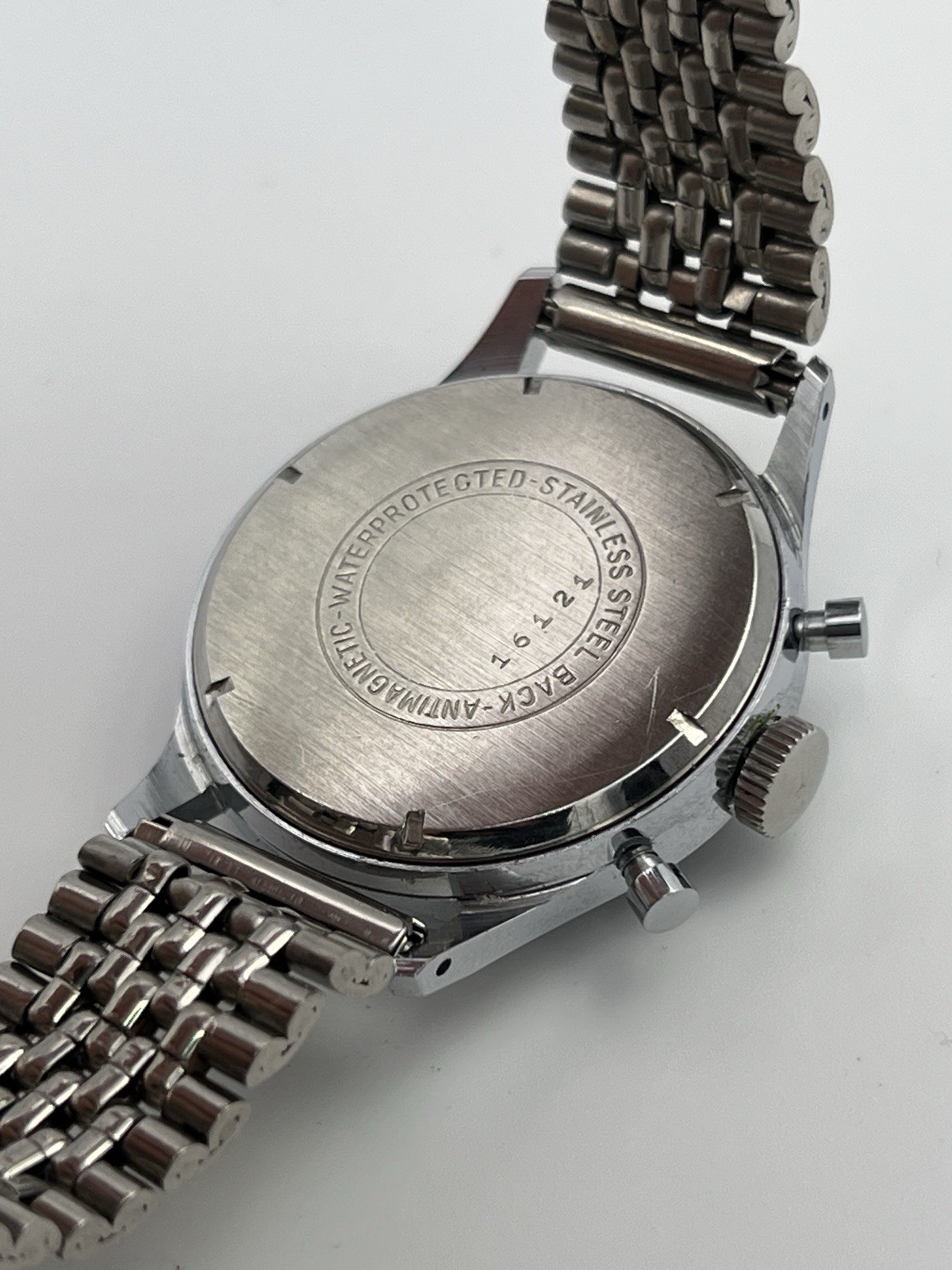 Anonymous Waterproof Chronograph Watch – Vintage 1950s Landeron 248 watch