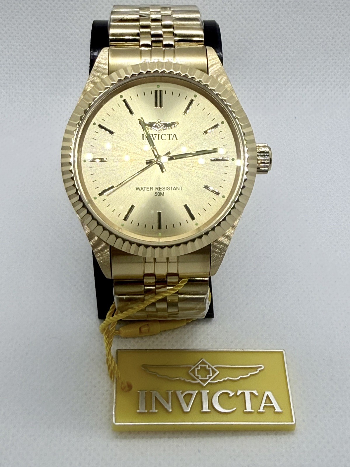 Invicta Men’s Watch Specialty Gold Tone Dial Quartz Bracelet 29388