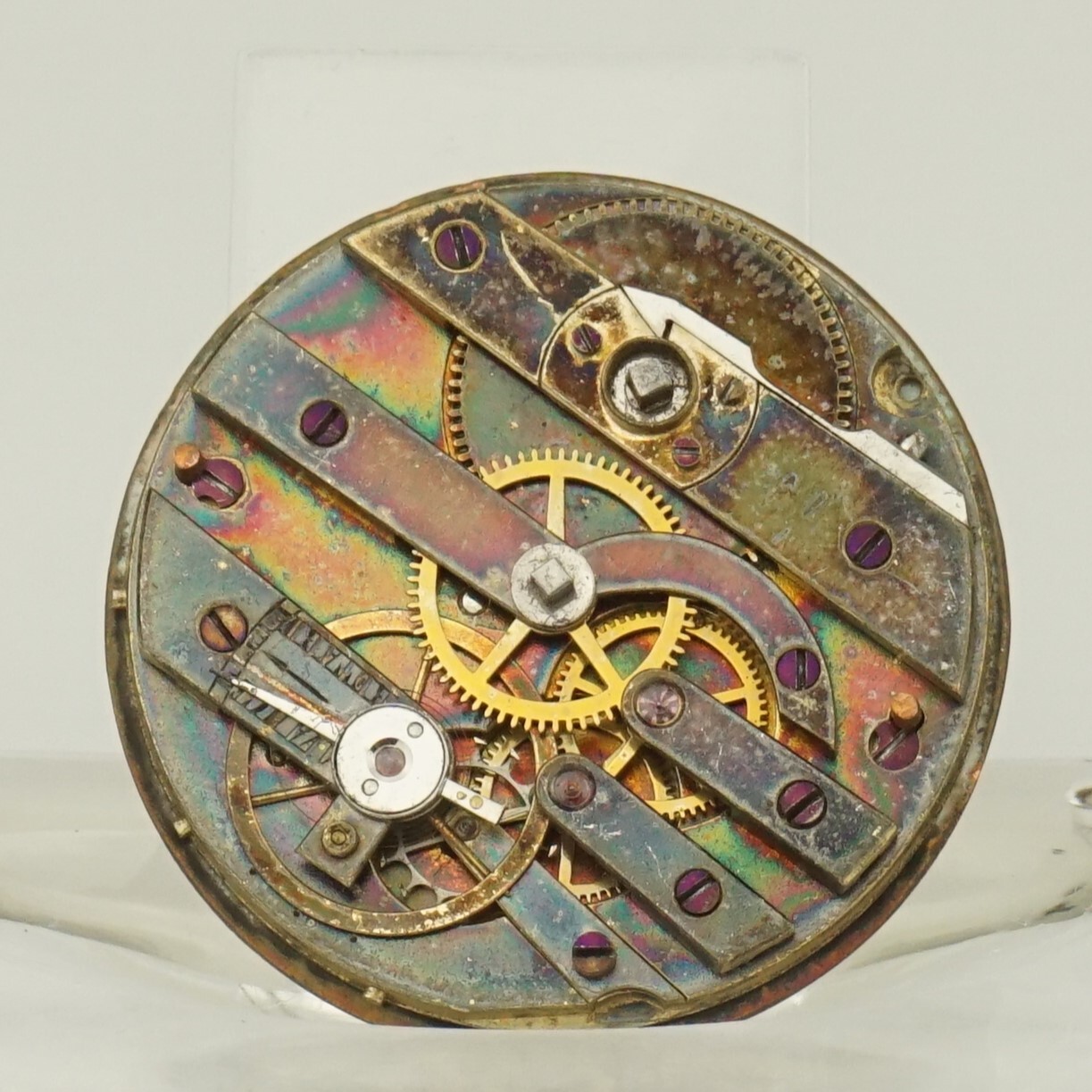 Rare! Pocket Watch Movement no fusee duplex chronometer no repeater RAR