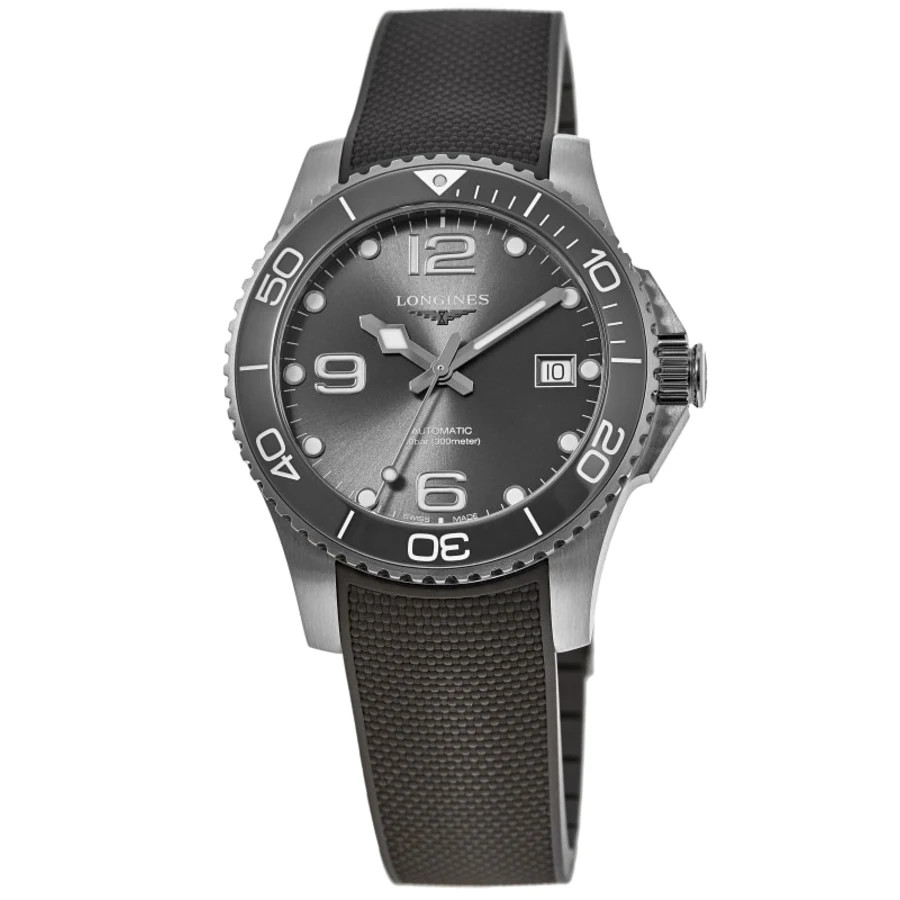 New Longines HydroConquest Automatic Grey Dial Men’s Watch L3.781.4.76.9