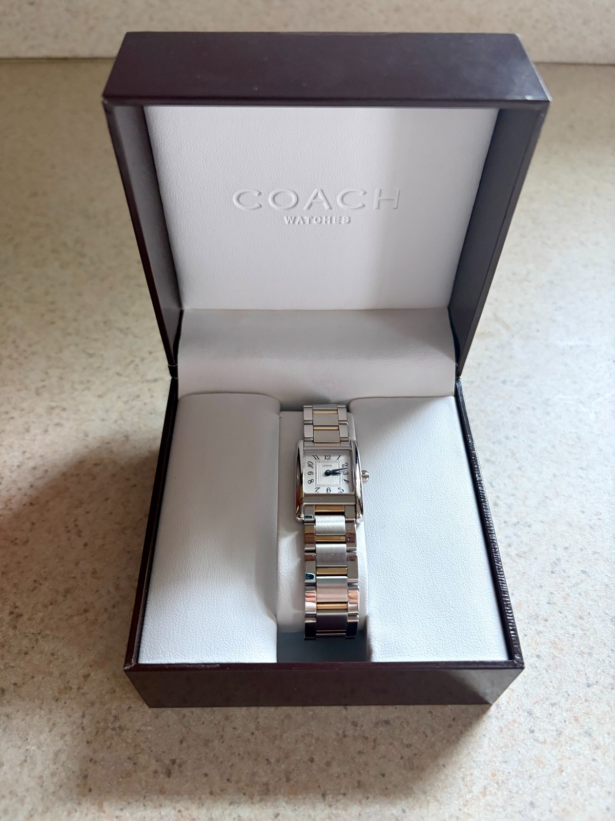 Coach Women’s Watch Stainless Steel Silver and Gold 14500121 *Brand New*