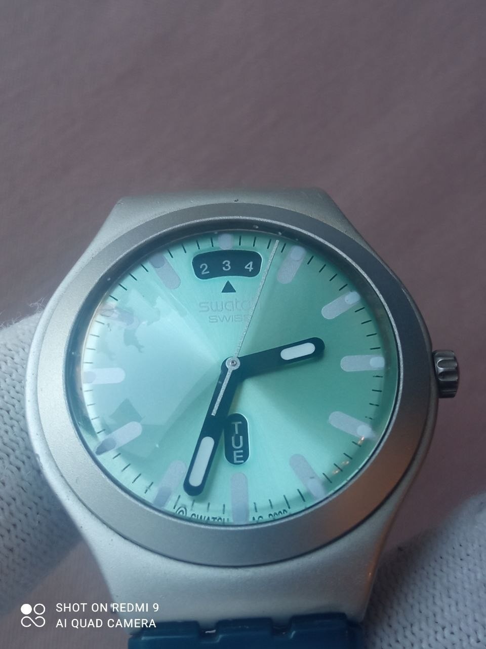Swatch Irony Big Extrados Aqua (YGS7008) ag2000