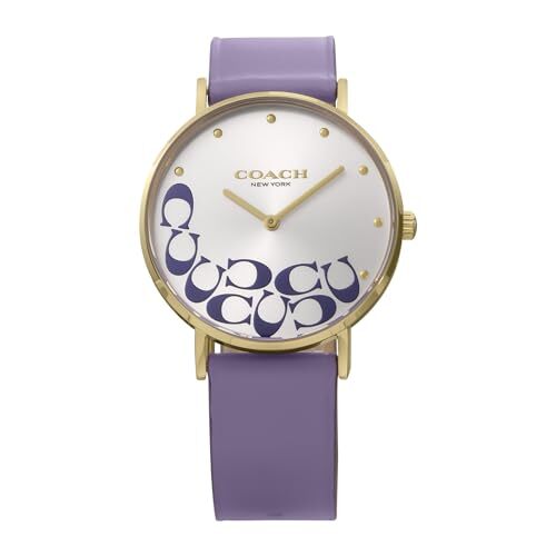[Coach] PERRY Watch Quartz Daily Waterproof 14504134 Women’s Purple