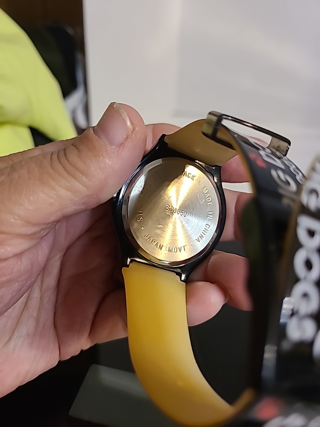 Big Dogs quartz Watch Plastic Still On Face Vintage Nwt