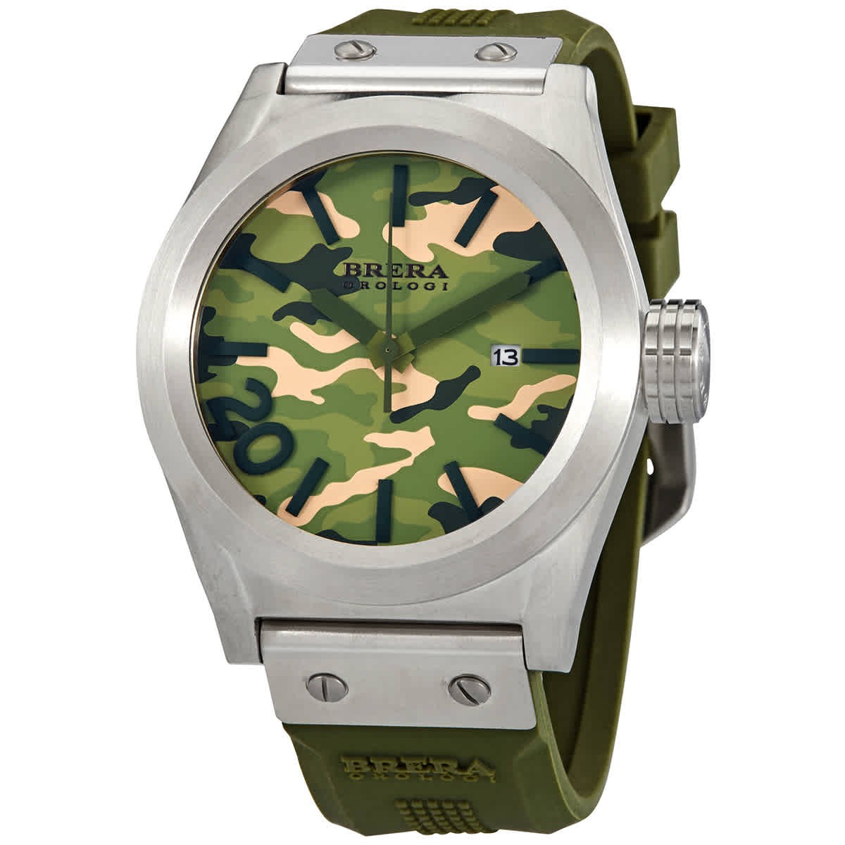 Brera Orologi Eterno Solotempo Quartz Green Dial Men’s Watch BRETS4581