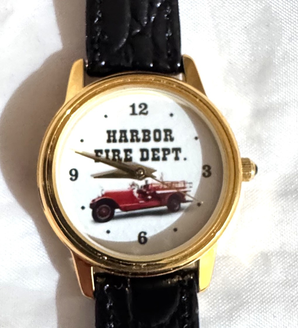 Vintage 2002 Image Watches CFD California Fire Department Harbor Watch NOS NEW