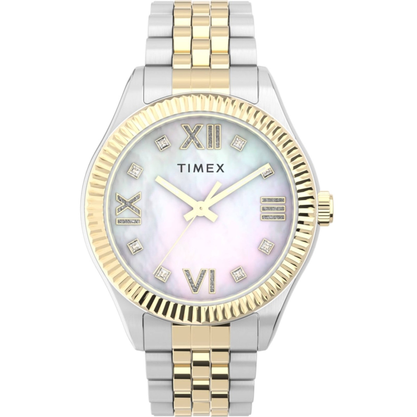 Timex Women’s Watch Waterbury Legacy Mother of Pearl Dial Bracelet TW2V45600VQ
