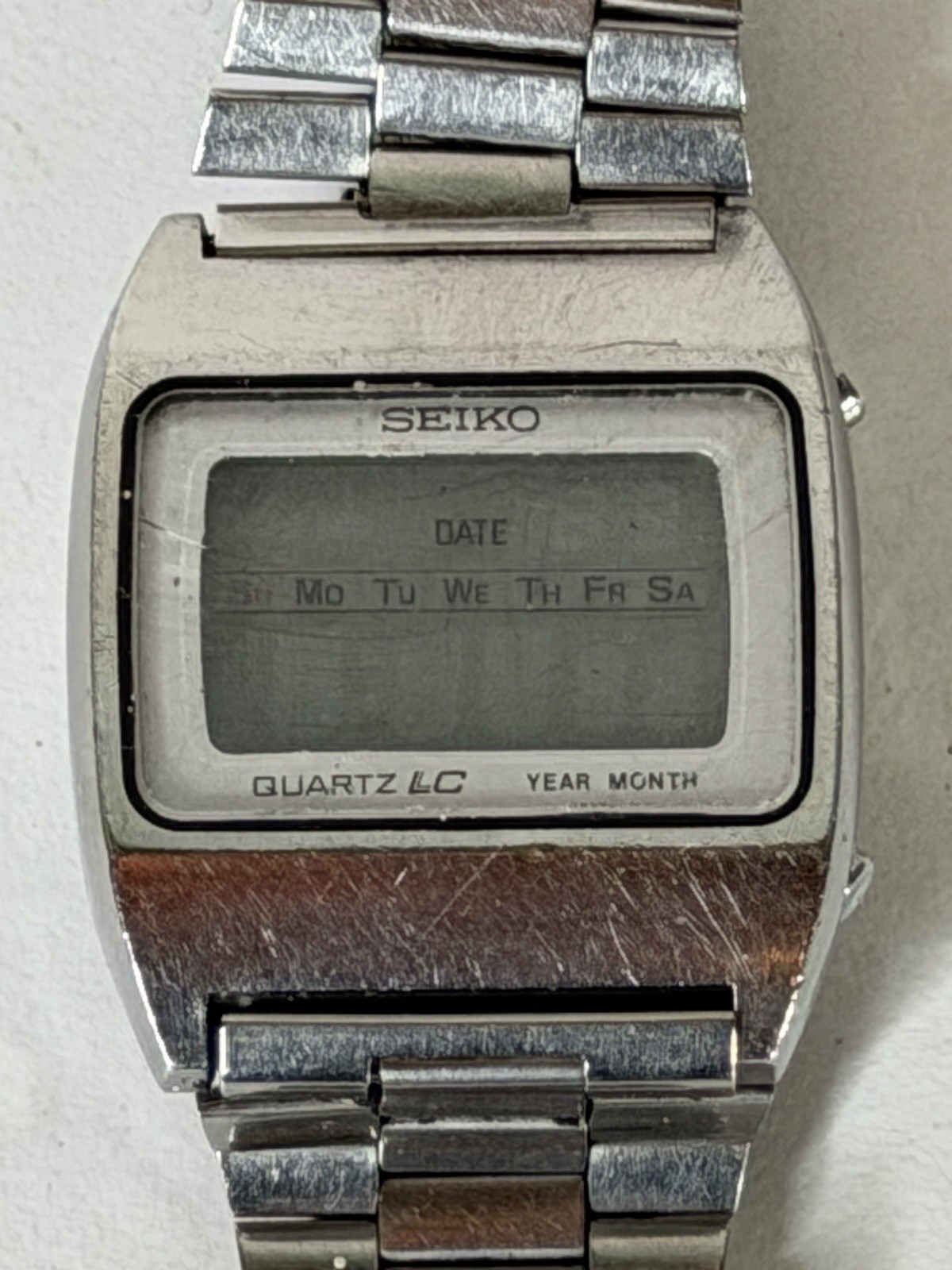 Vintage Seiko Quartz LC M 154 – 5009 watch, Untested