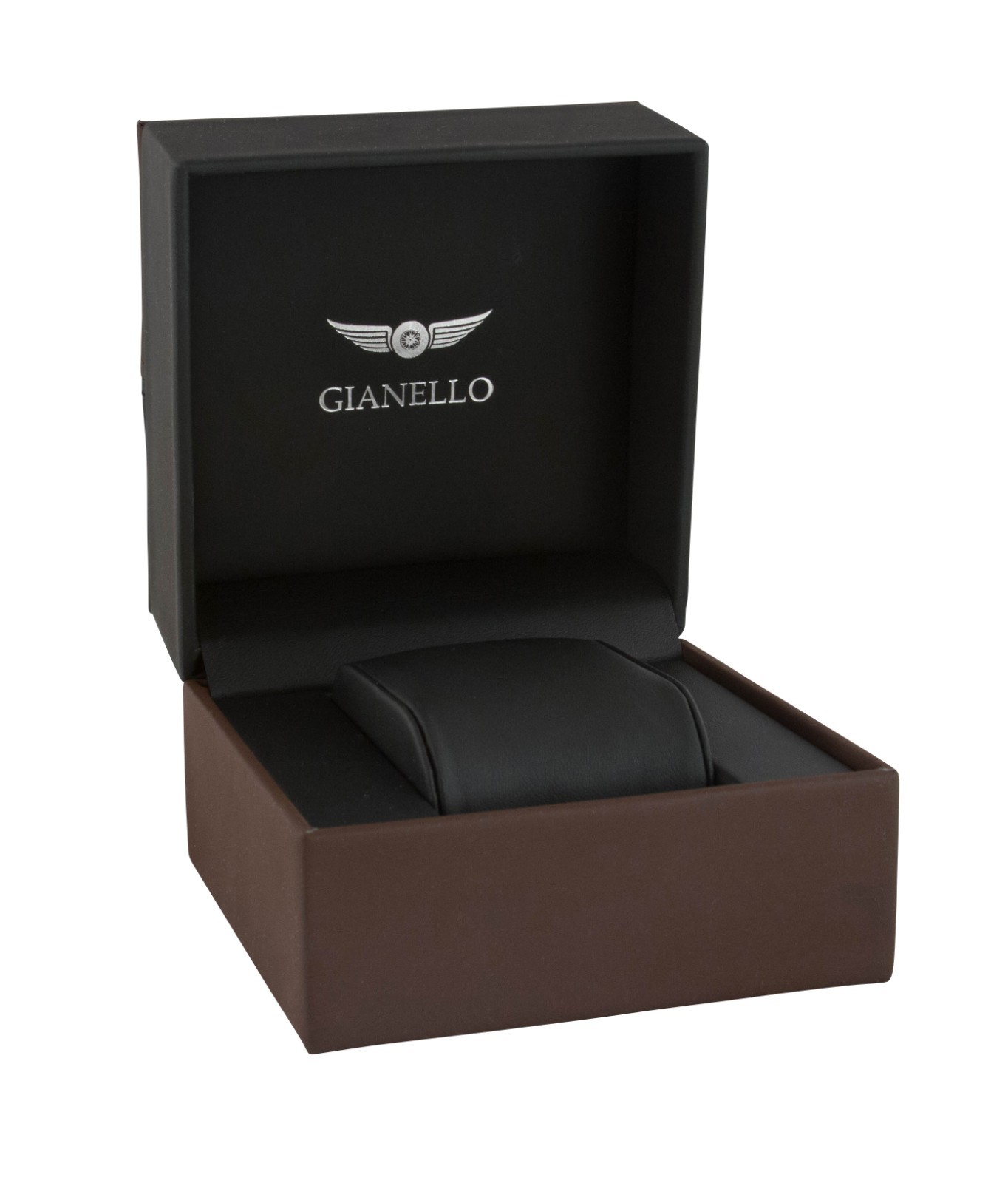 Gianello 41mm Stainless Steel Slim Case Mesh Bracelet Watch