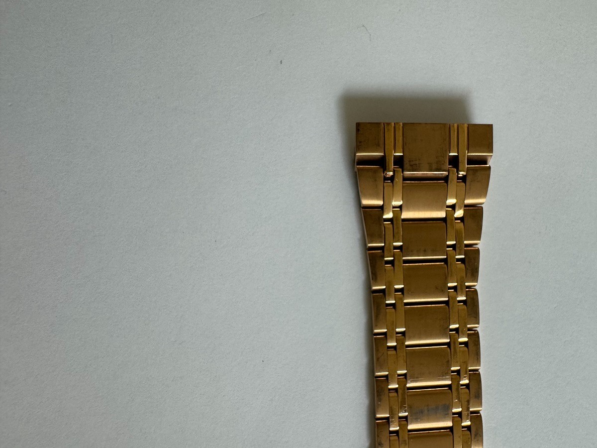 Swiss Legend limousine rose gold tone watch stainless steel bracelet 30mm