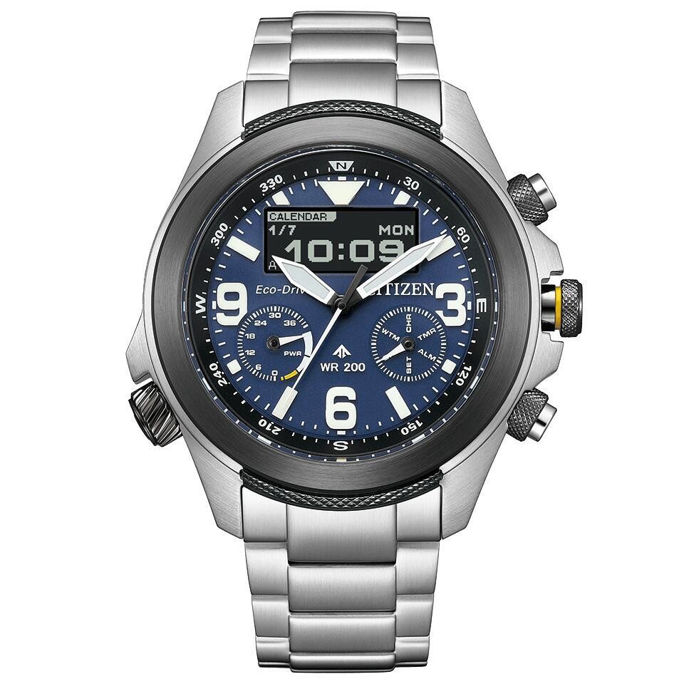 Citizen Promaster LAND Series Eco Drive Combination Watch JV1006 51L