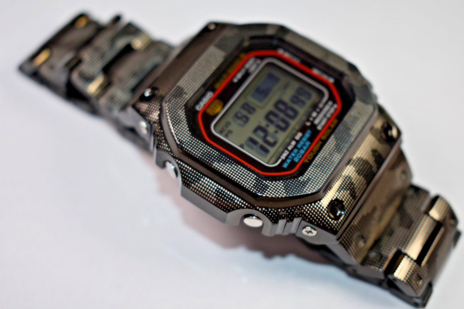 MODIFIED Casio G-Shock GWM5610U-1 (3495) Tough Solar Camouflage Men’s Watch