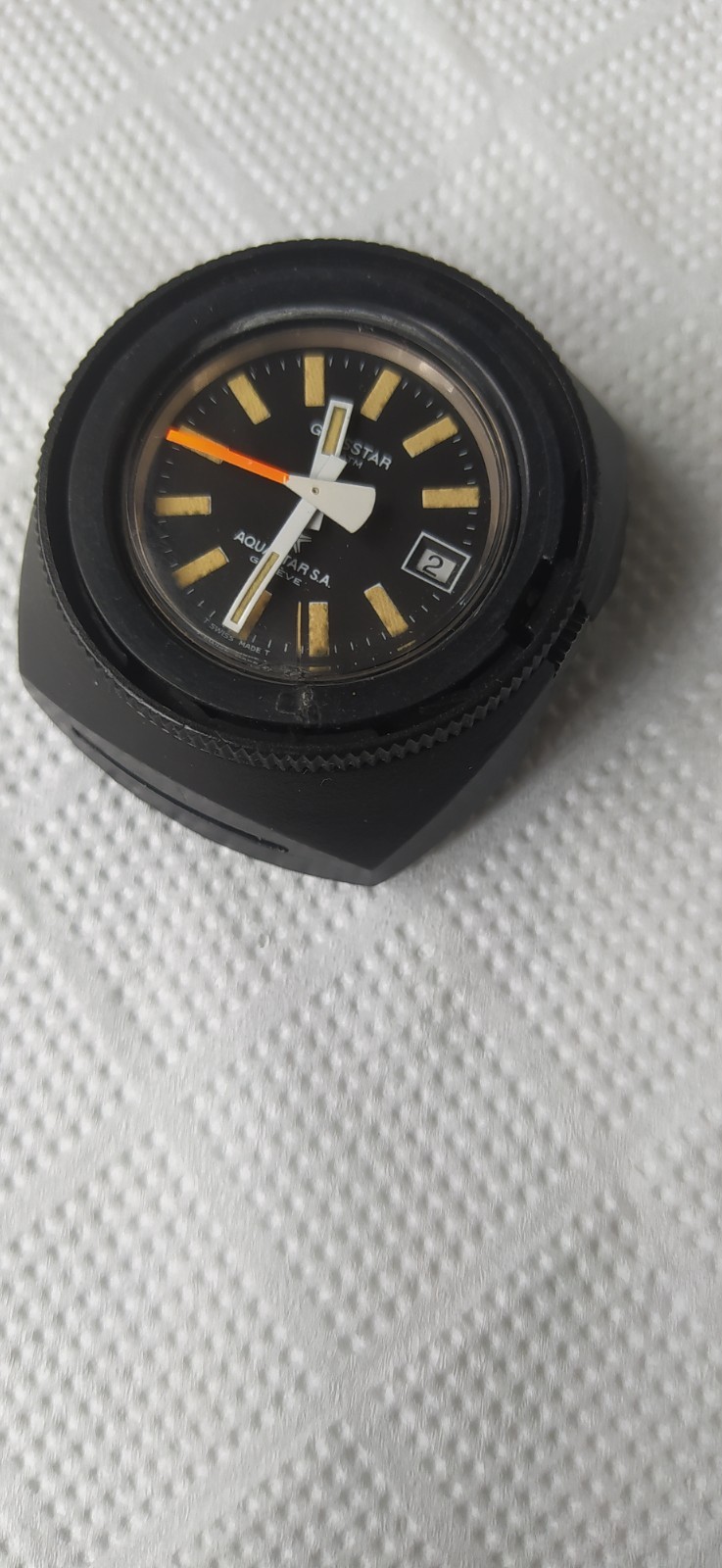 Vintage AQUASTAR Glasstar Automatic Diver