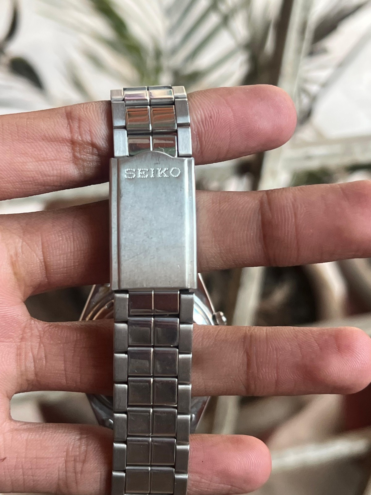 vintage seiko 5 mens automatic watch day date 7009