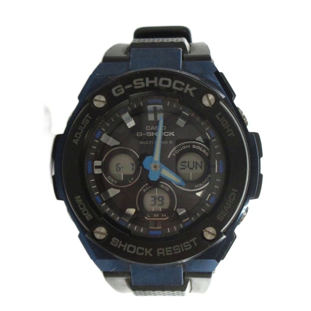Casio G Shock CASIO G SHOCK GST W300G Watch Quartz Ana Digi Logo Calendar Date B