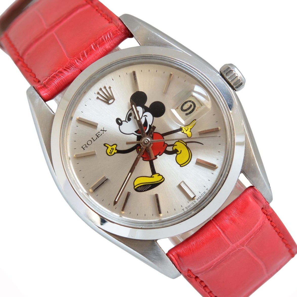 ROLEX Oysterdate 6694 Mickey Mouse print dial 1967