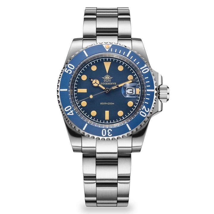 Summer Sale🔥ADDIESDIVE 41mm Retro Sub Quartz Watch AD2054.Ships from USA