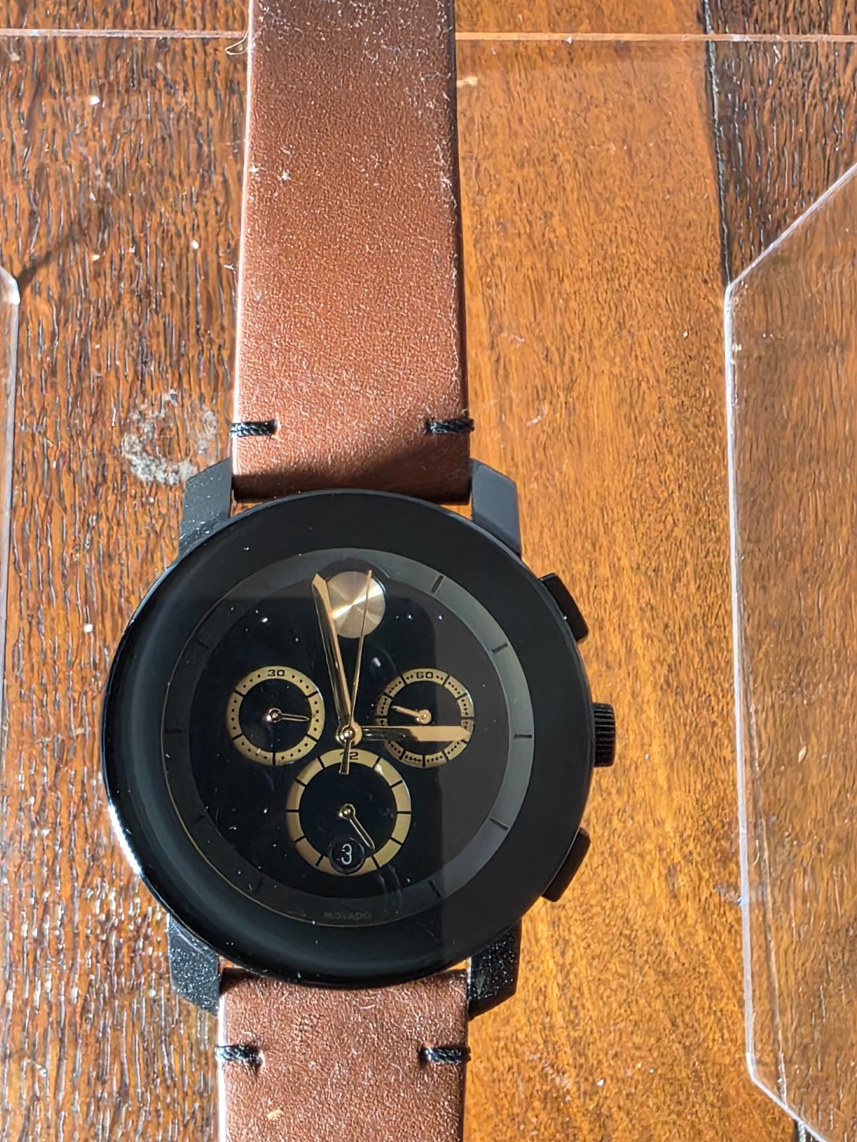 Movado TR90-3600540 Black/Dark Brown One Size
