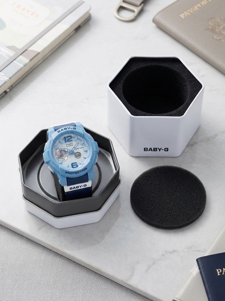 Casio Baby-G G-LIDE Watch (Blue/White) – Needs New Battery