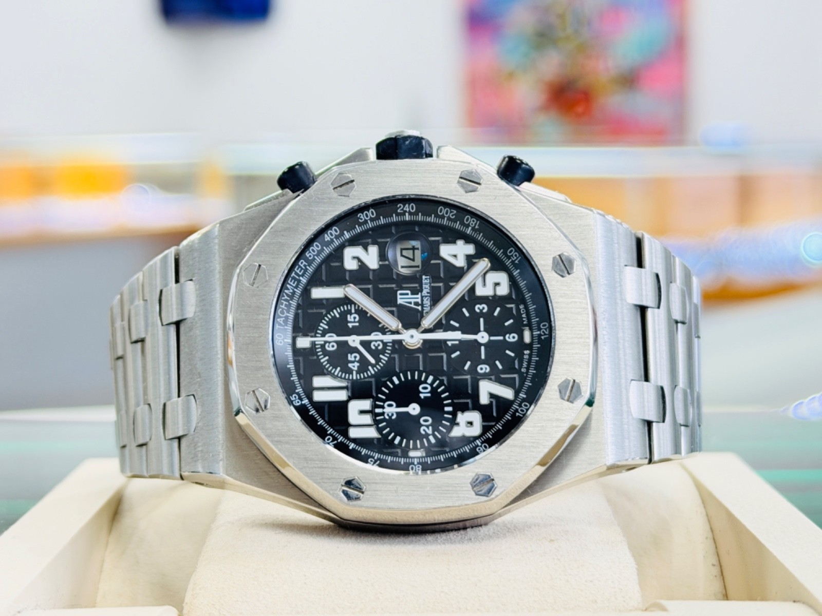 Audemars Piguet Royal Oak Offshore Chronograph 42mm 25721ST Black Dial